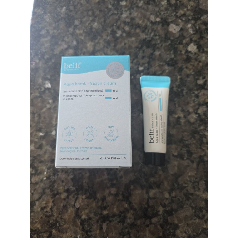 belif Aqua Bomb Frozen Cream Mini NEW